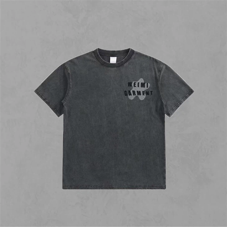 Mens WashedT Shirt with logo Mens WashedT Shirt with logo